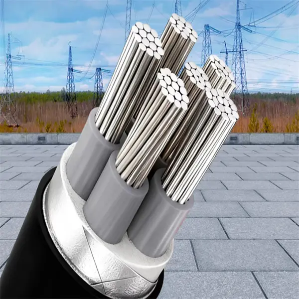 Aluminum Alloy Flame Retardant Power Cable 0.6/1kV