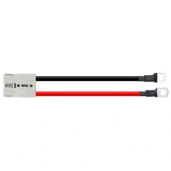 Anderson Style Plug to Ring Terminal Battery Cable