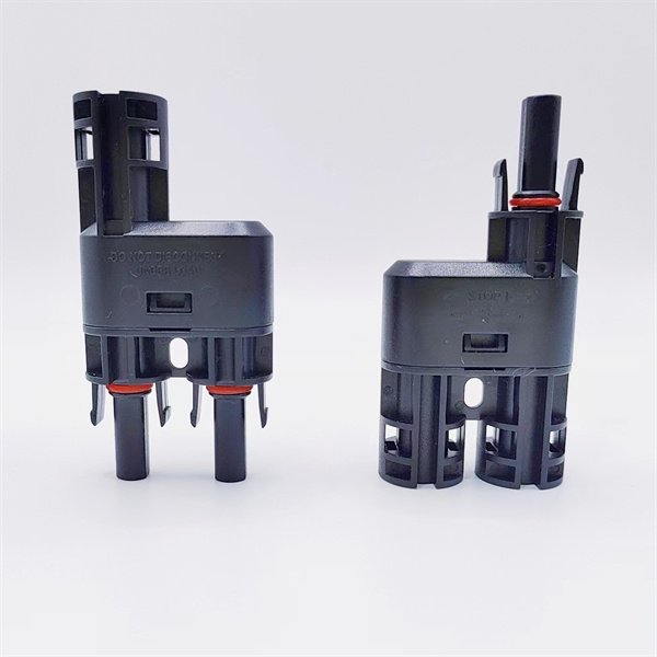 2 Way T-Branch Solar Connector 1500V DC IP68 for PV systems