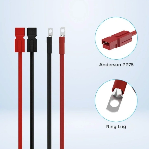 EV Battery Connection Cable with Anderson-Style Connector