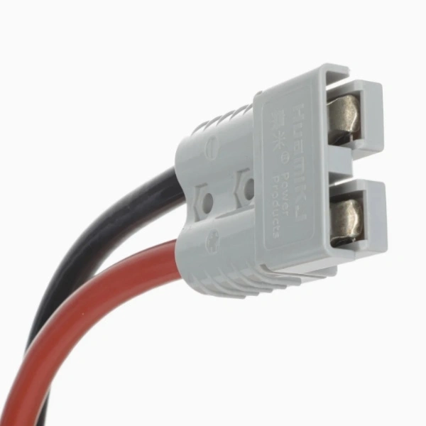 Anderson Style Plug to Ring Terminal Battery Cable