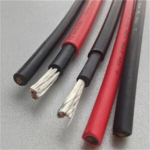 H1Z2Z2-K DC Solar Cable with XLPE insulation and tinned copper conductor