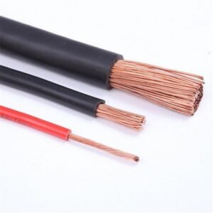 PVC insulated flexible wire single core copper conductor