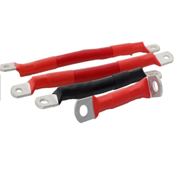 Pure Copper Battery Connection Cable with Lugs AWG 4/0 to 8AWG