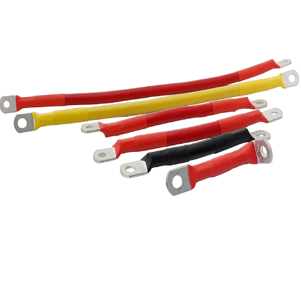 Pure Copper Inverter Battery Cable with Lugs Red Black