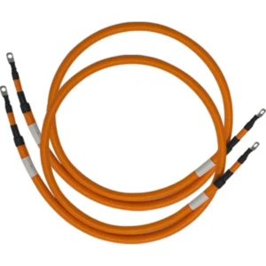 EV High Voltage Battery Harness with Corrugated Conduit