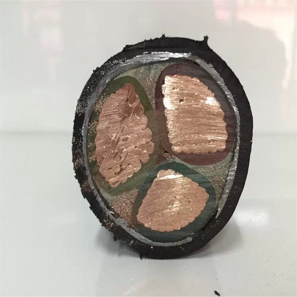 Copper conductor armoured power cable 0.6/1kV with XLPE insulation and PVC sheath