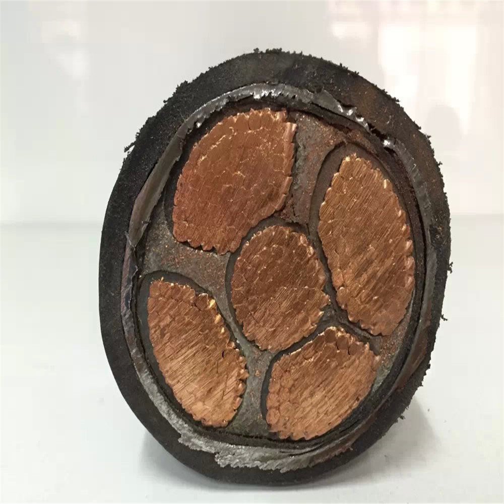 Copper conductor armoured power cable 0.6/1kV with XLPE insulation and PVC sheath