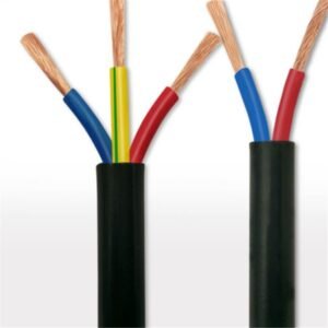 PVC sheathed flexible cable RVV with copper conductor and PVC insulation