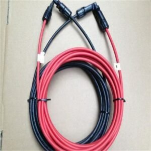 Custom length solar cable with MC4 connector